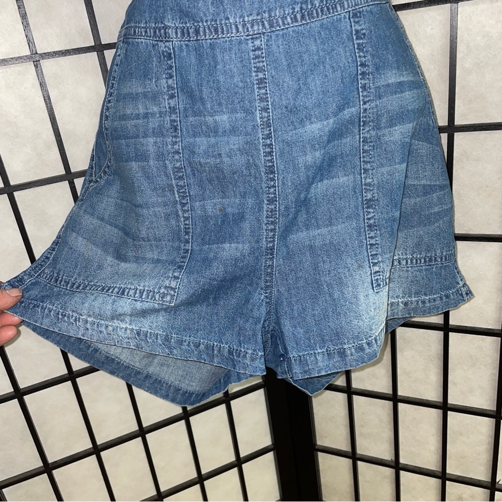 Newbury Kustom ladies denim romper, size medium - Picture 3 of 8